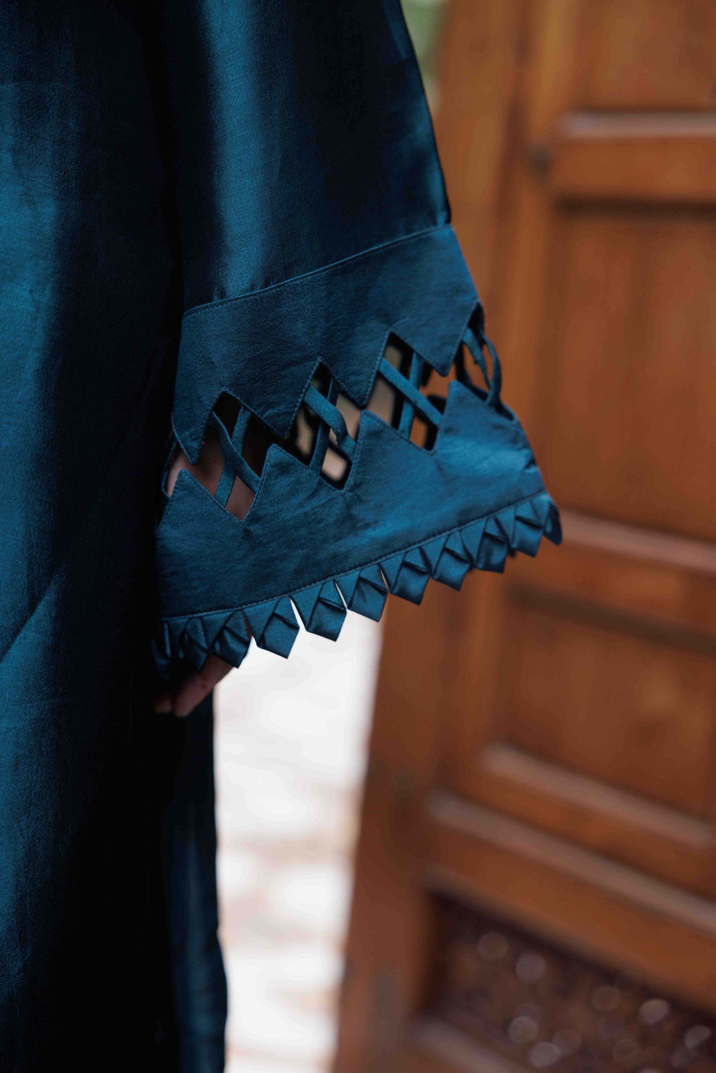 HUMAYUN ALAMGIR ( WOMENWEAR)-Teal Green