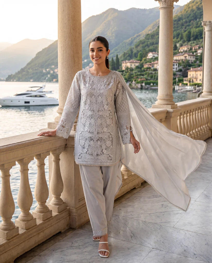 THREADS AND MOTIFS - Serene Cyan