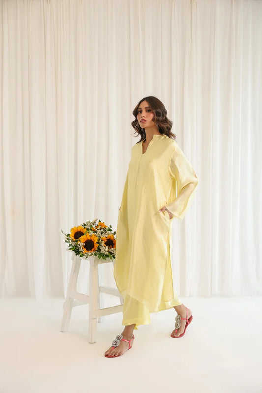 SAMMY K -Butter yellow basic