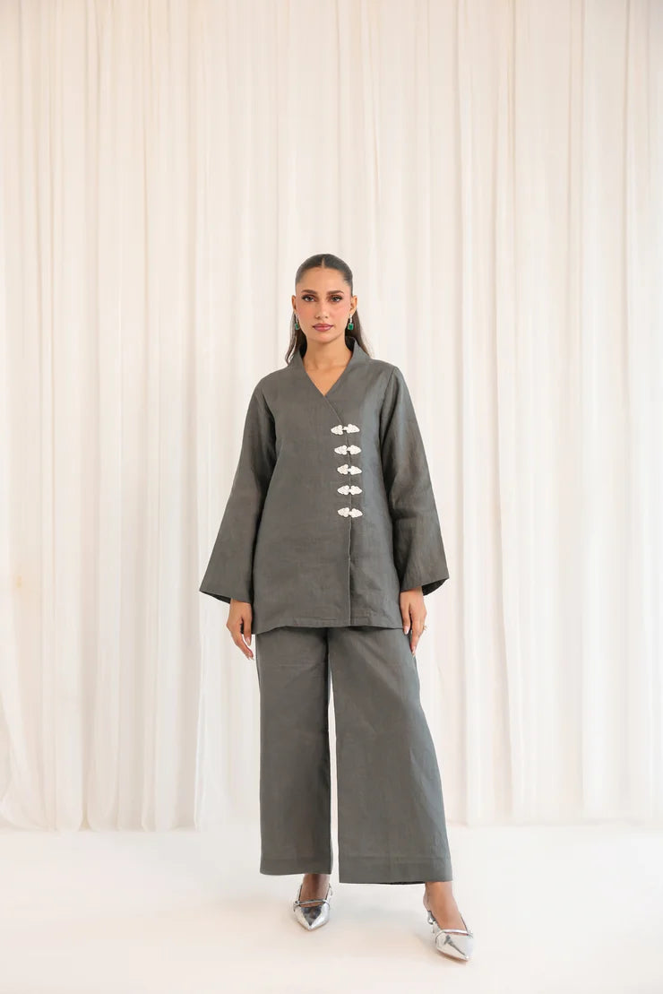 SAMMY K-Charcoal grey basic