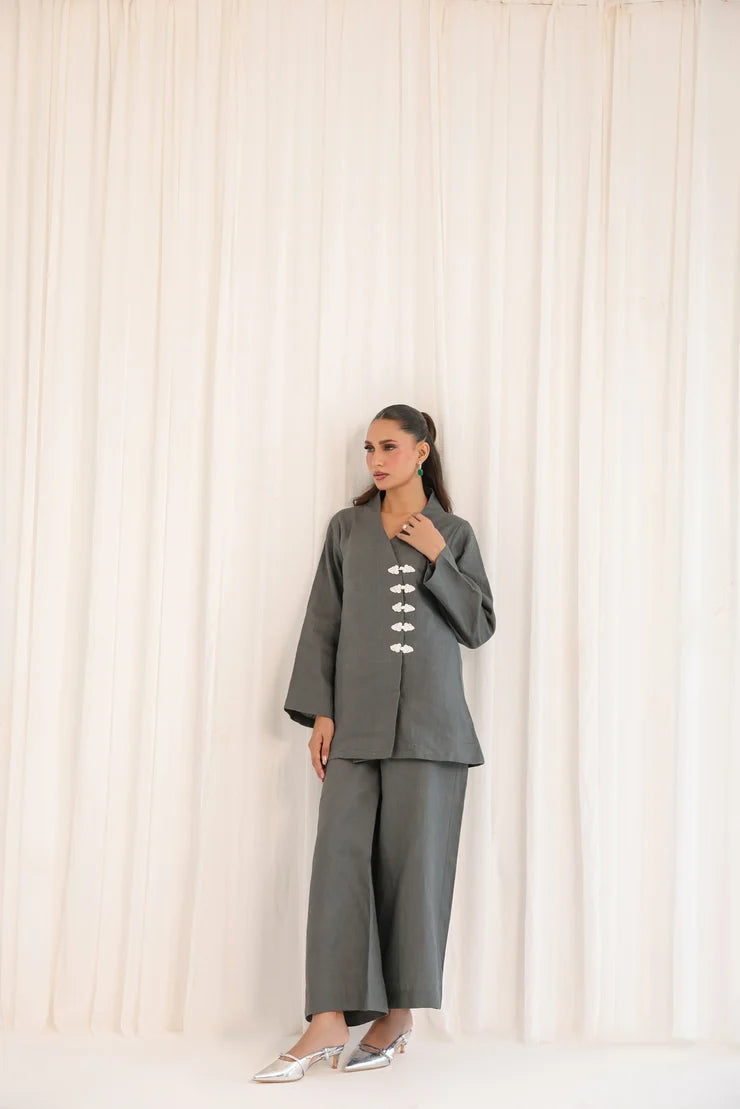 SAMMY K-Charcoal grey basic