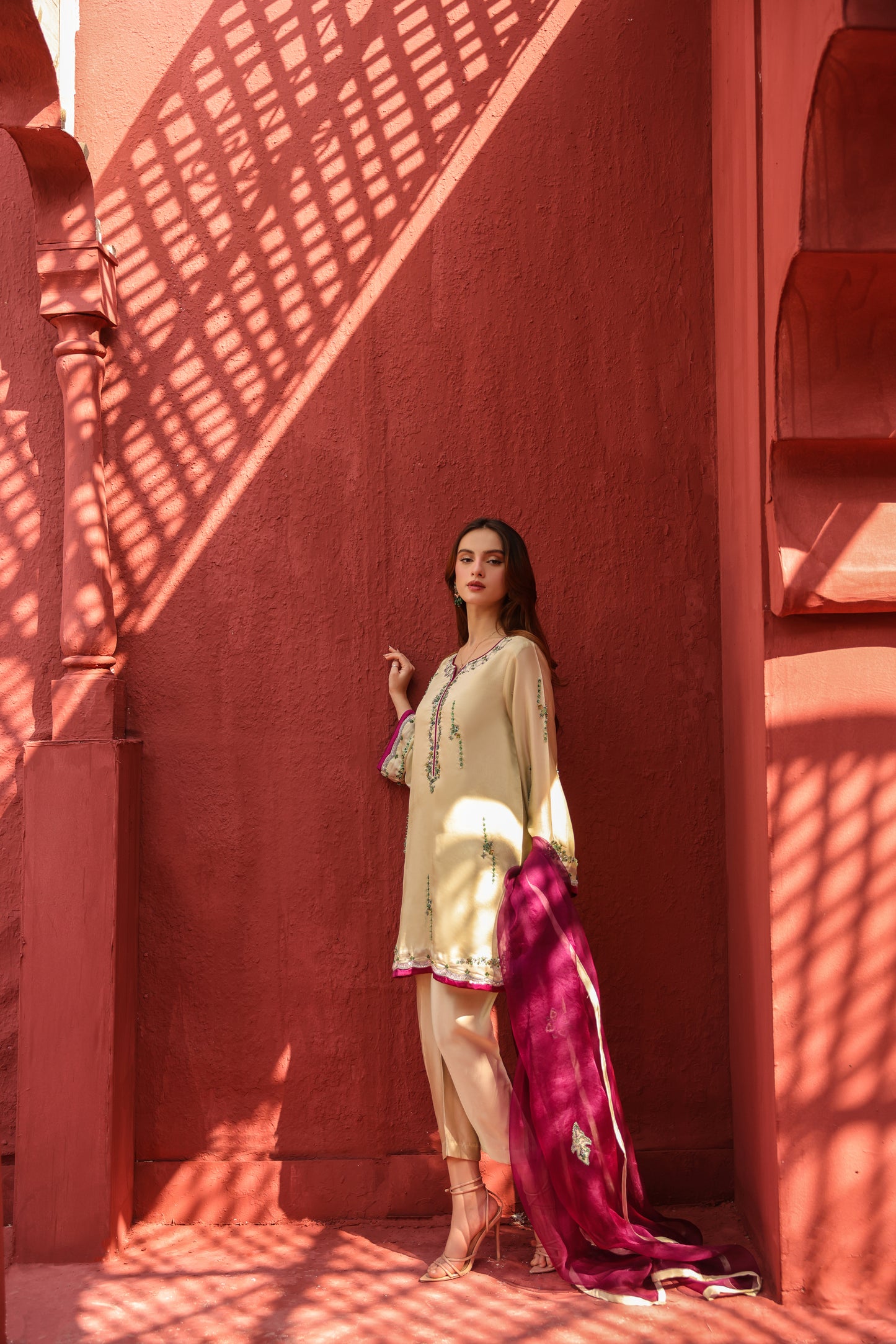 HAFSA MALIK - Citrus in Mint Green
