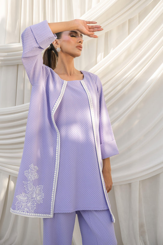 AMNA   IQBAL-Eva  Lilac Jacket