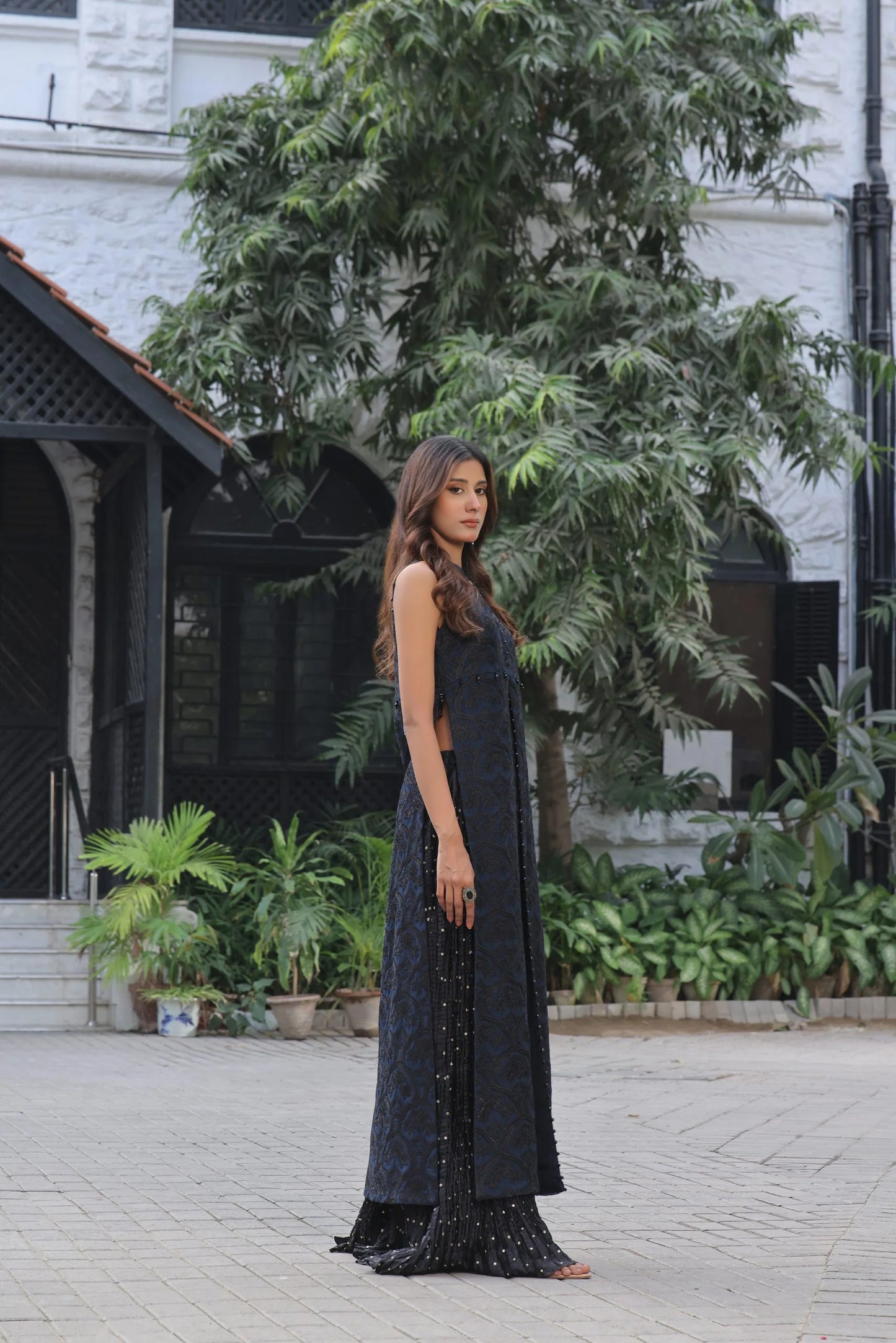 ERAM  SHEIKH - Crush lehenga and skirt