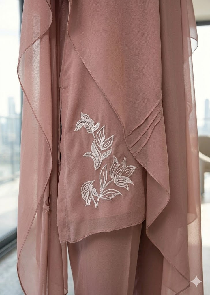 WAJEEHA ANSARI -  Mauve Cascade