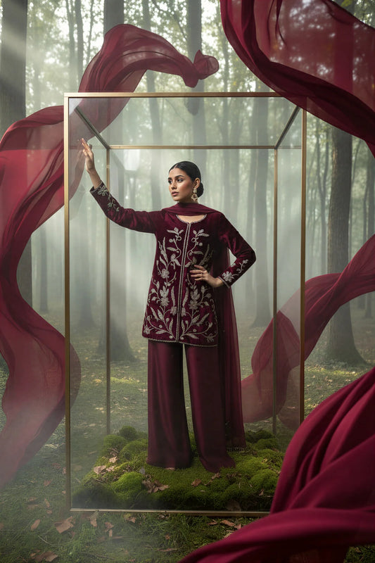 HUMAYUN ALAMGIR ( WOMENWEAR) - Pink Mirage