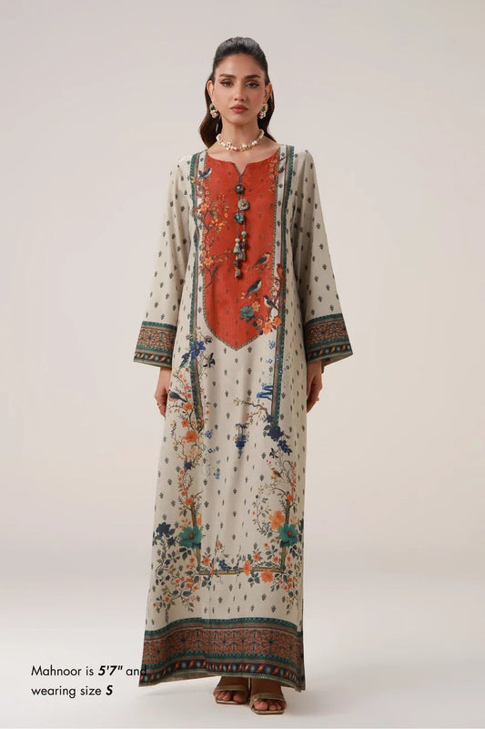 MANTO - Dillagi Dress Kaftaan Off White
