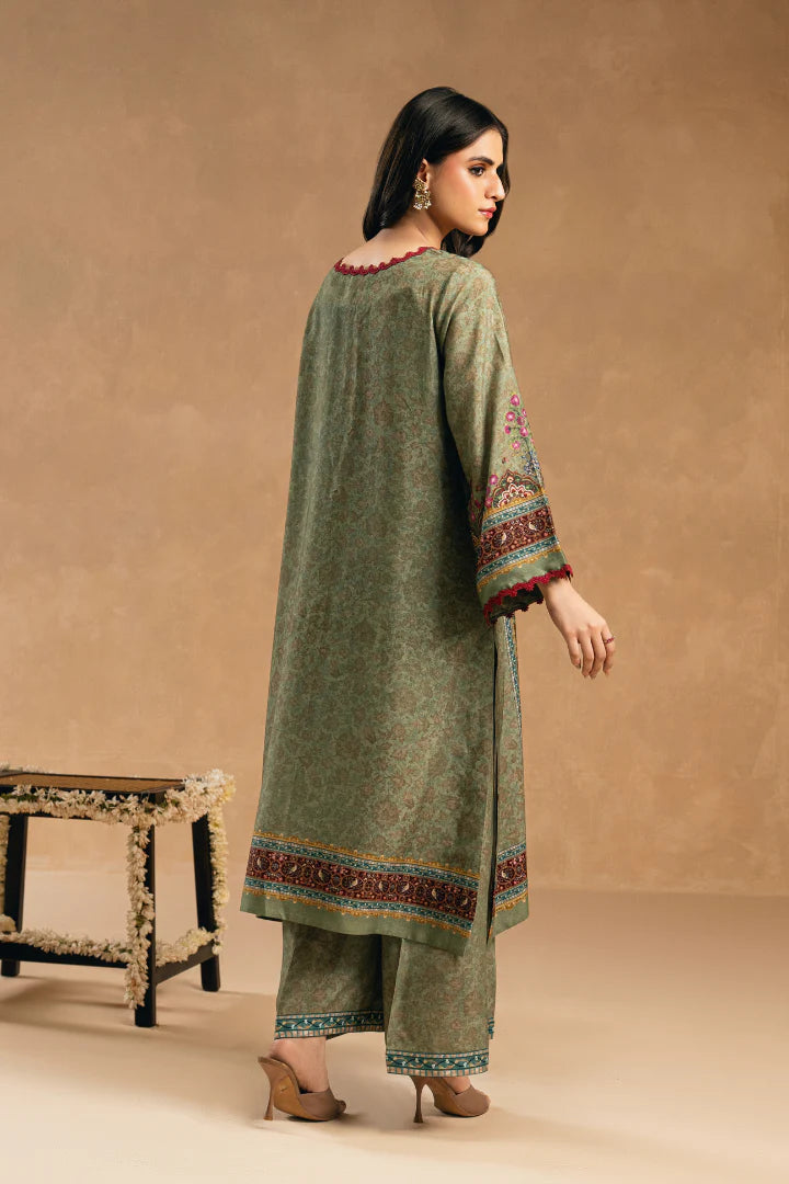 MANTO- Aashna Co-ord Set	Printed Green