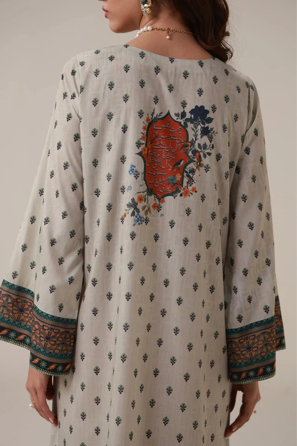 MANTO - Dillagi Dress Kaftaan Off White