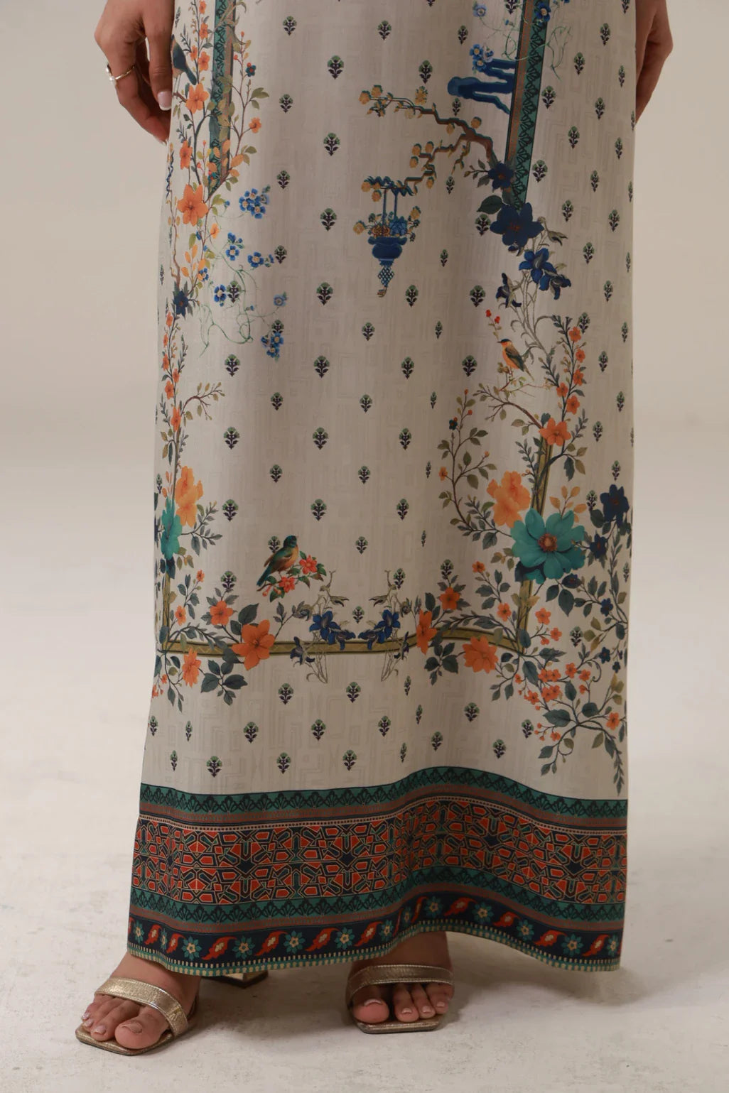 MANTO - Dillagi Dress Kaftaan Off White