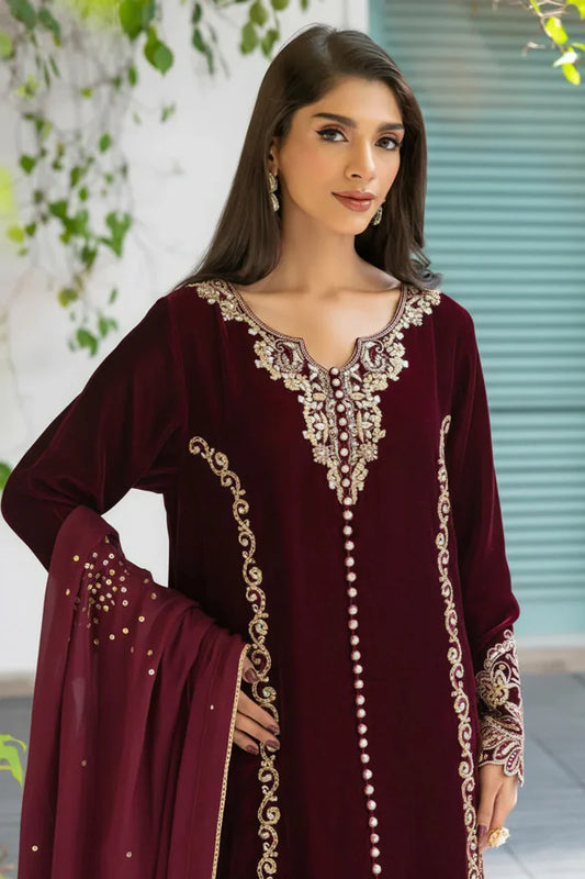 CHIC OPHICIAL-Almond Maroon