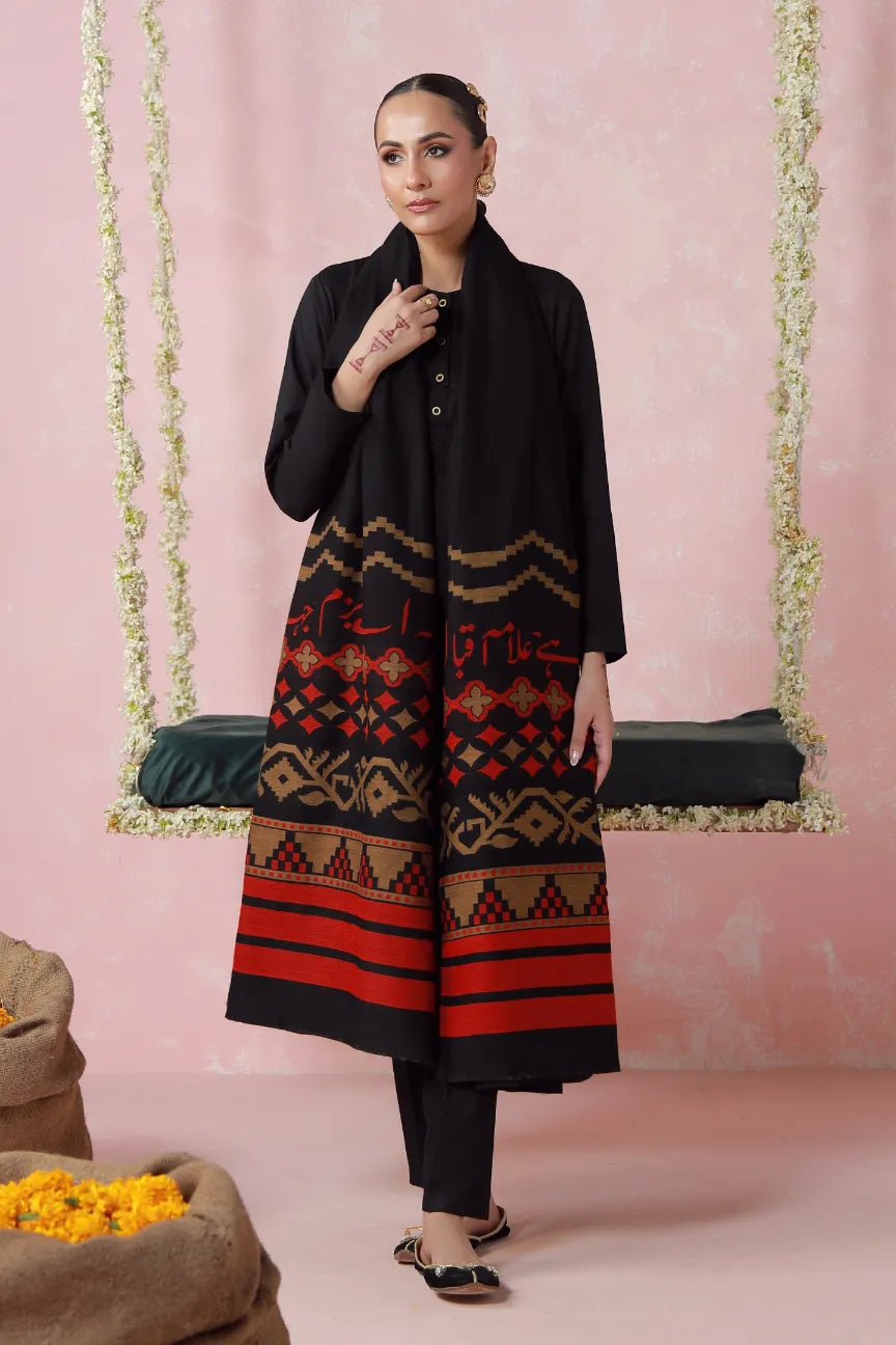 MANTO - Aghaaz Black Shawls