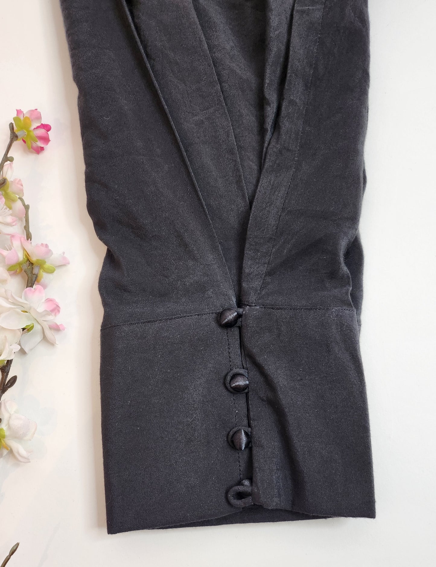 SABEEN MANEKIA - Black Cotton Pant