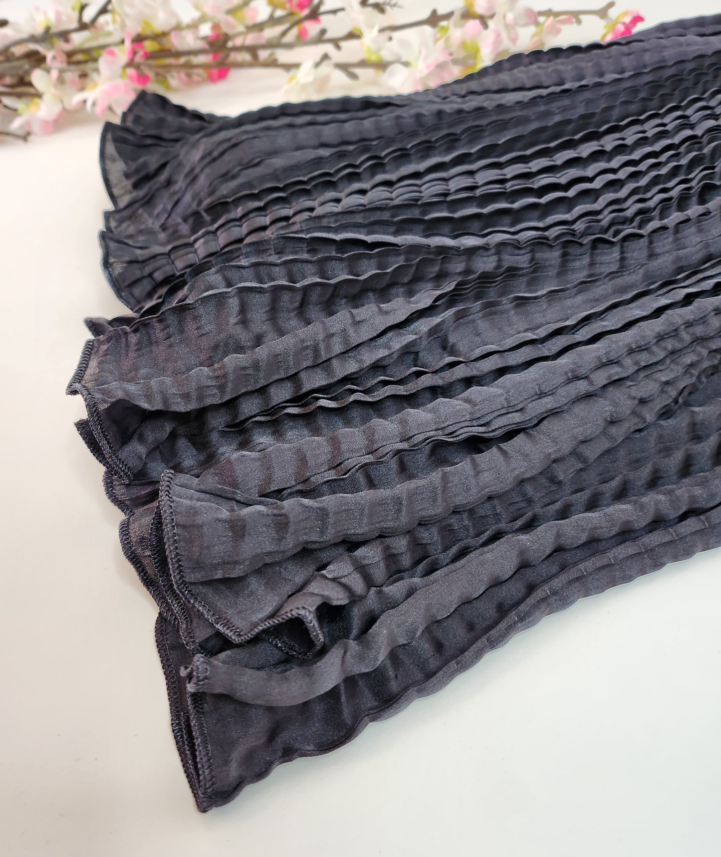SABEEN MANEKIA - Black- Crushed Cullotes
