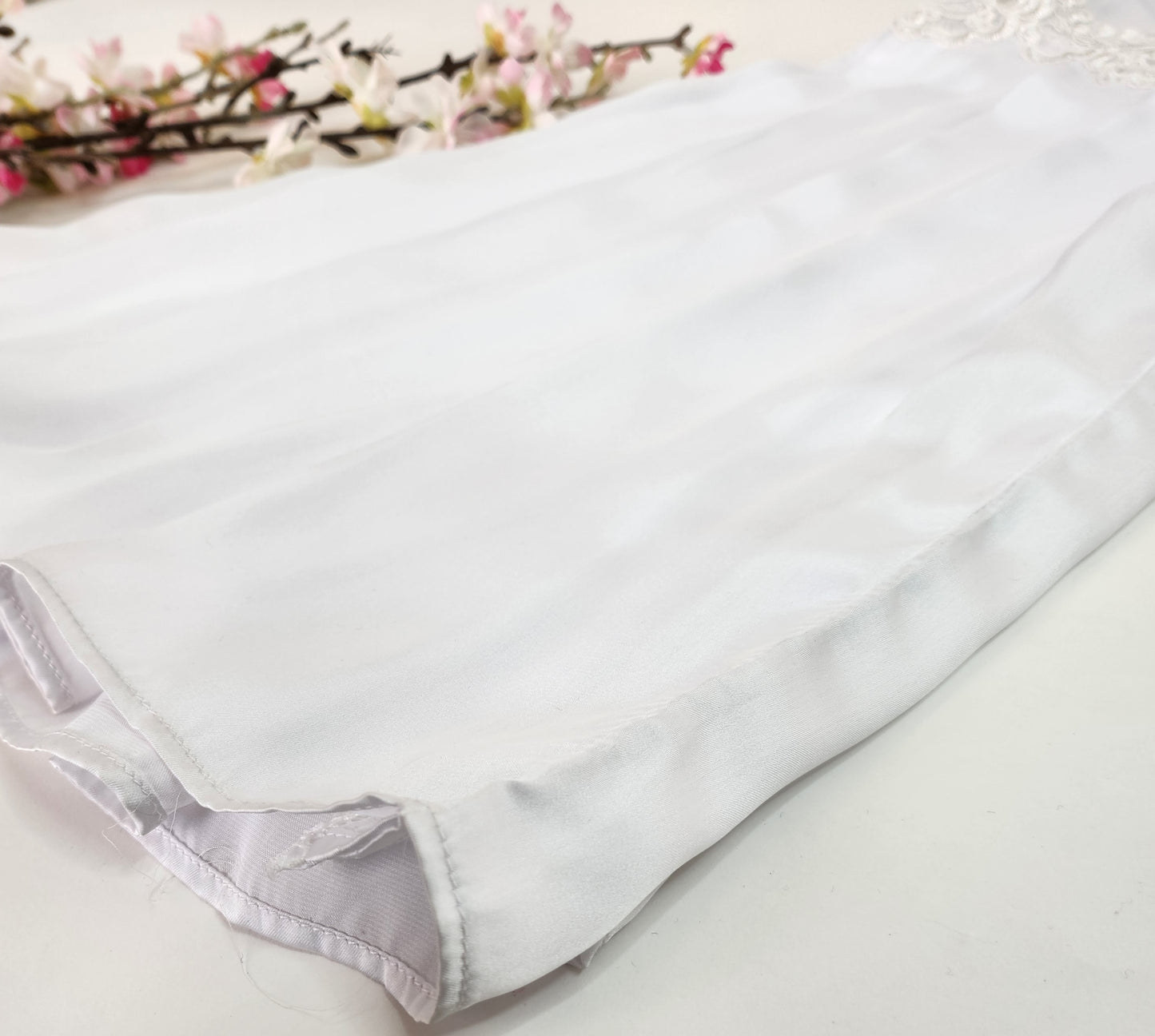 SABEEN MANEKIA - White Silk Lace Garara Pant