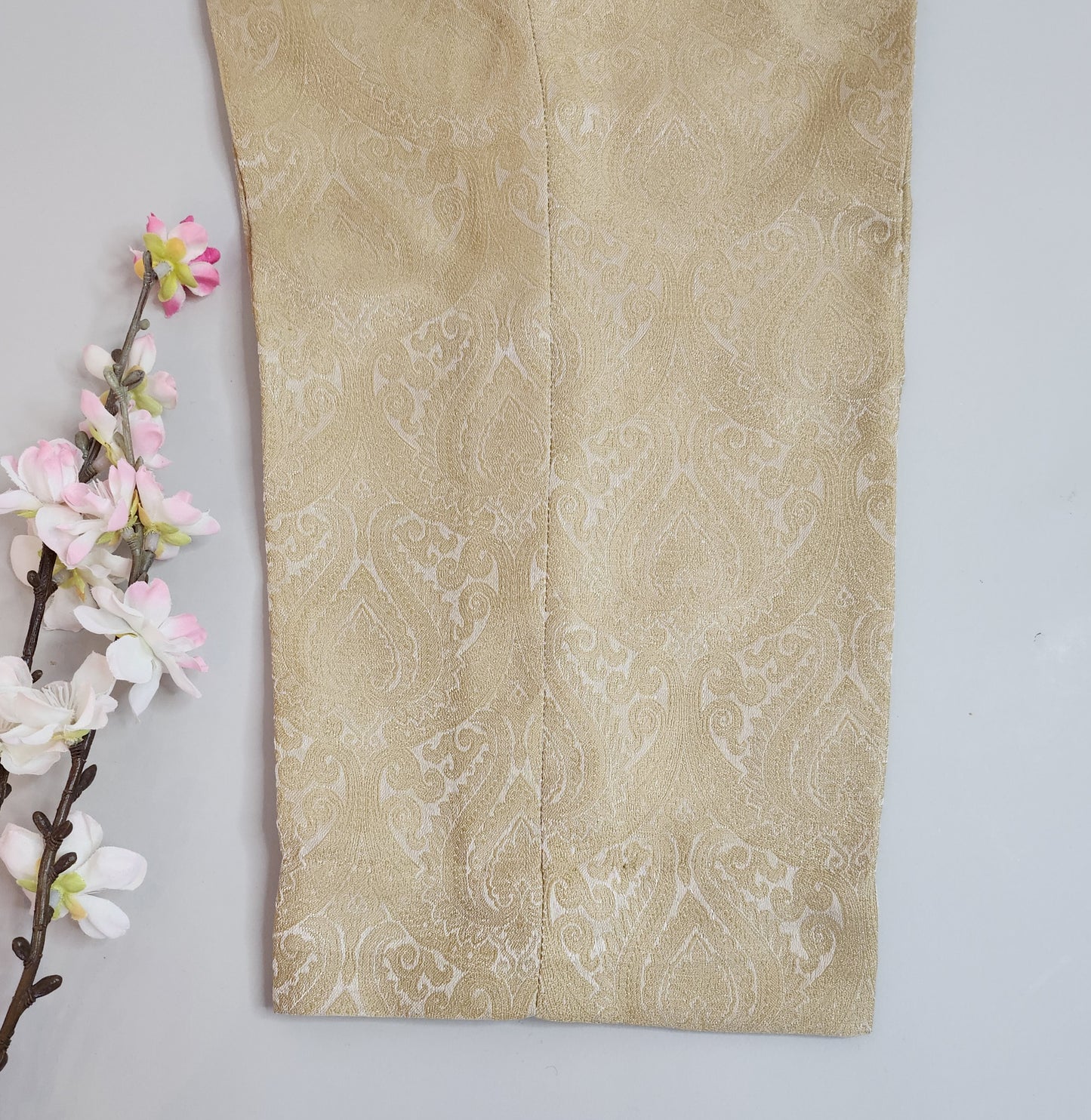 SABEEN MANEKIA - Gold Beige Banarsi Pant