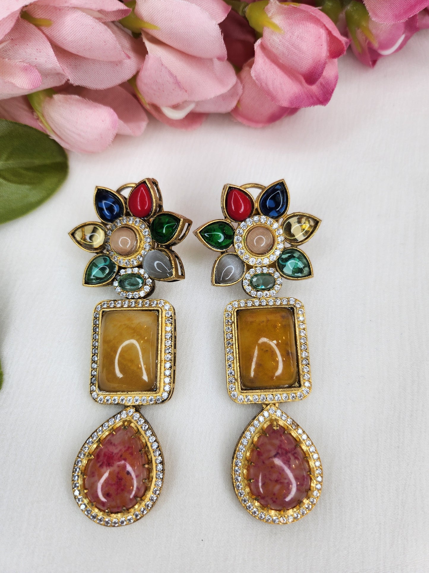THE BUTTERFLY EFFECT - Multi Color Earrings