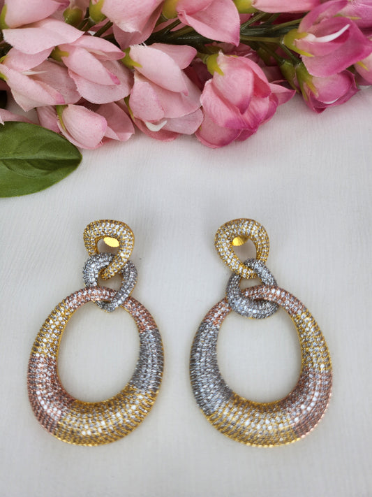 THE BUTTERFLY EFFECT - Tricolor  Earrings