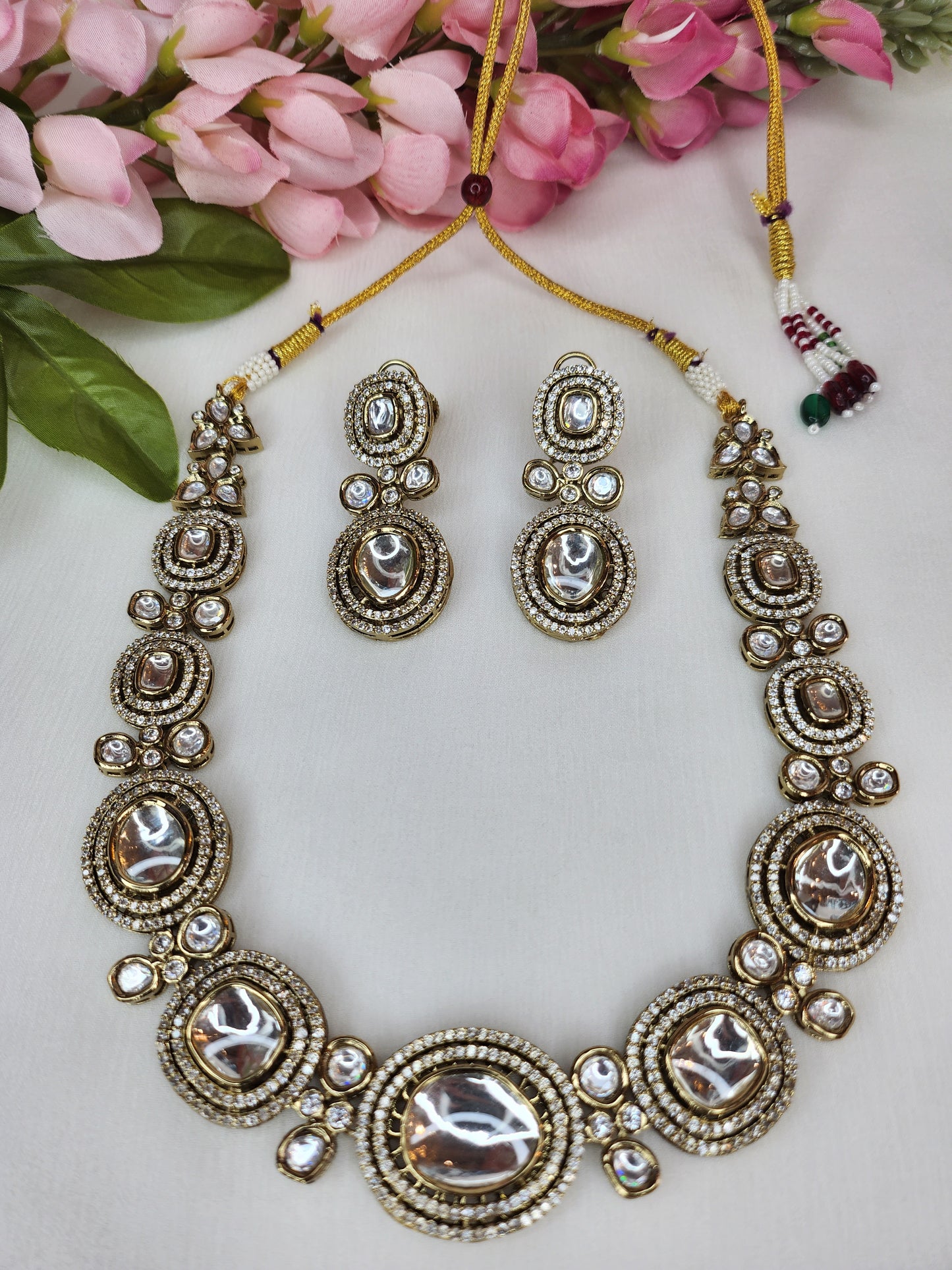 THE BUTTERFLY EFFECT - Kundan Stone Set
