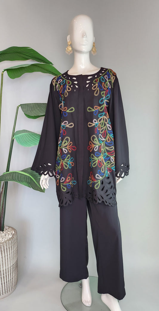 Wajeeha Ansari - Black Co Ord