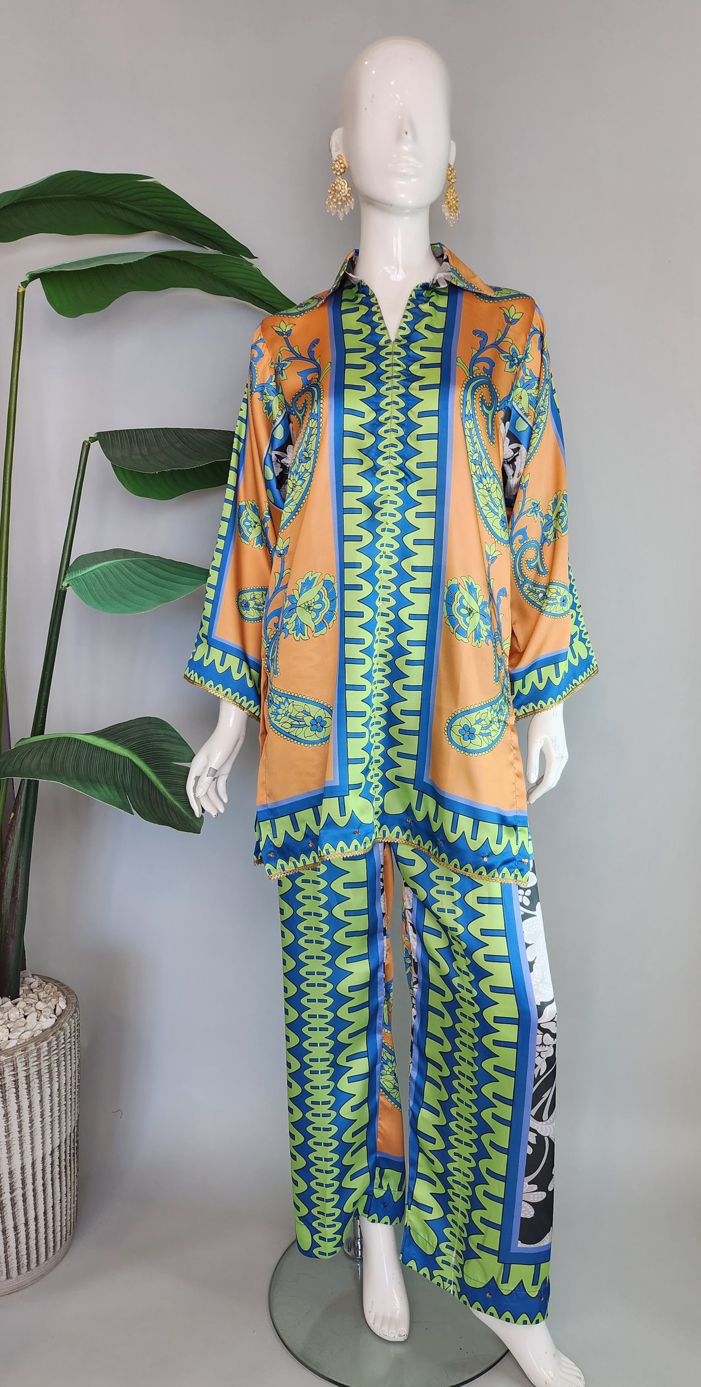 Wajeeha Ansari - Digital Print Coord