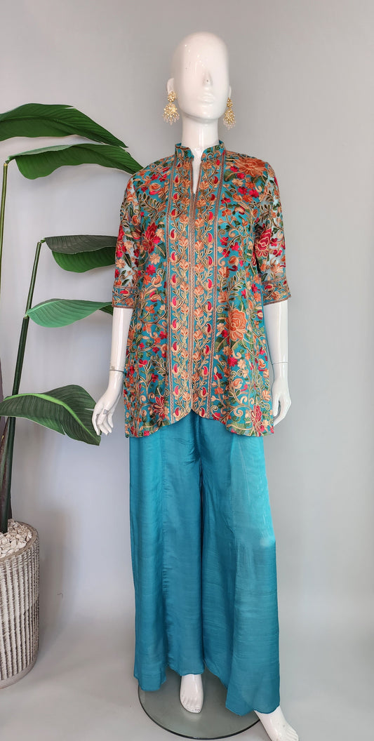 Wajeeha Ansari - Multi colored Co-ord