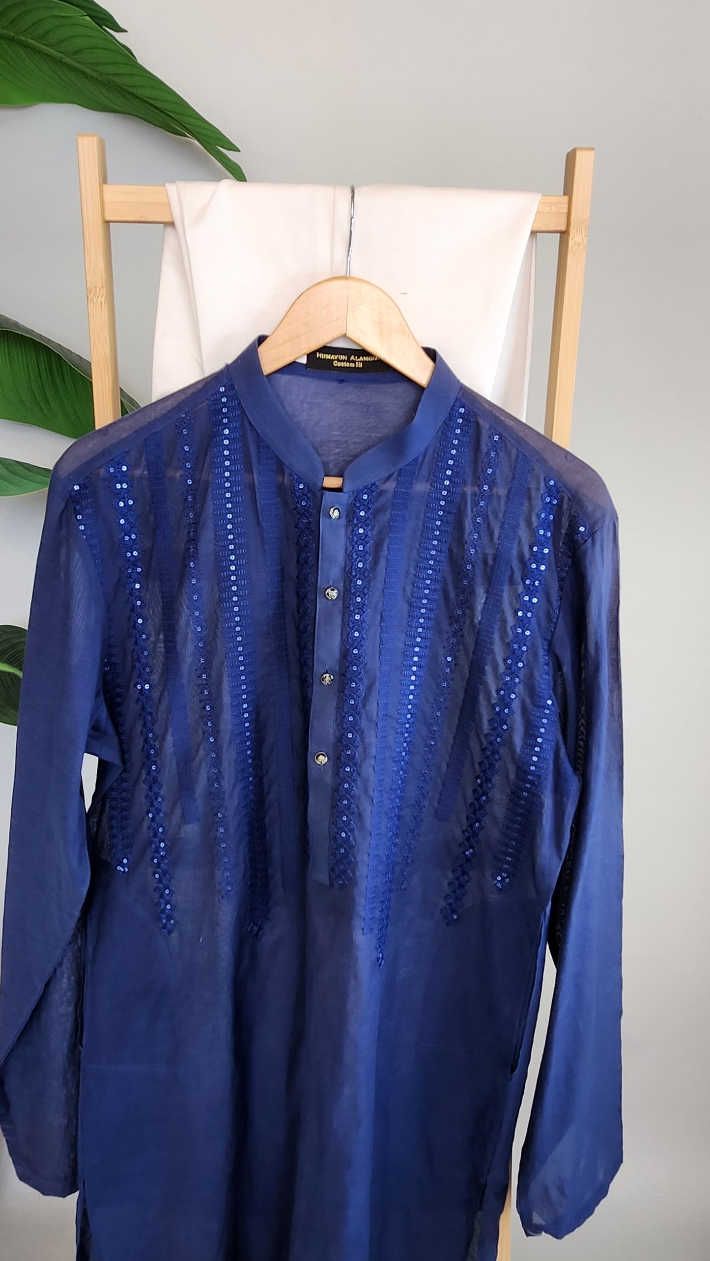 HUMAYUN ALAMGIR (MENSWEAR) - Blue Emb