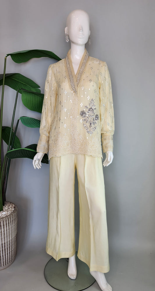FARAH ZUBAIR - Yellow Sequins