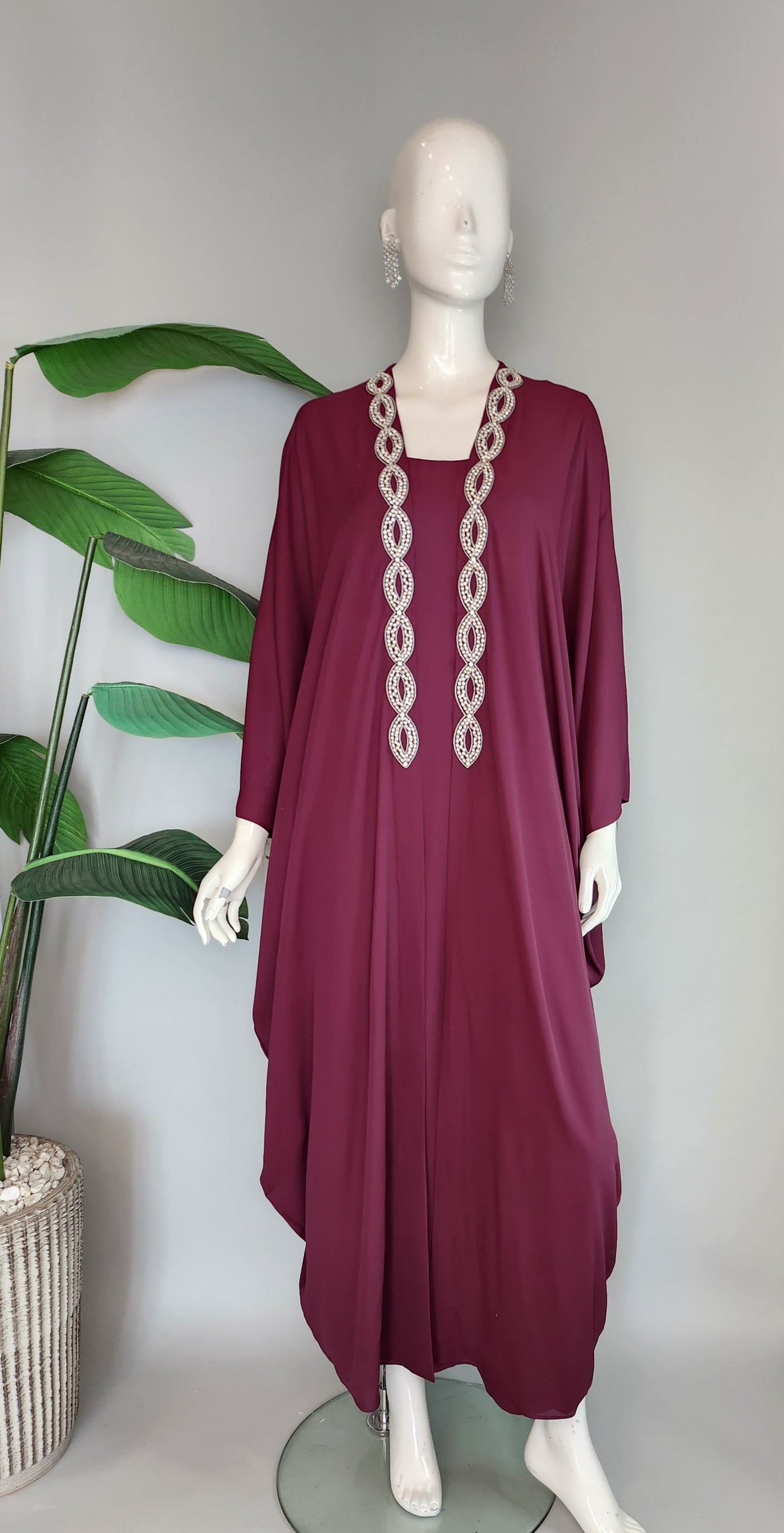 MARIA RAO - Purple Cape Silver