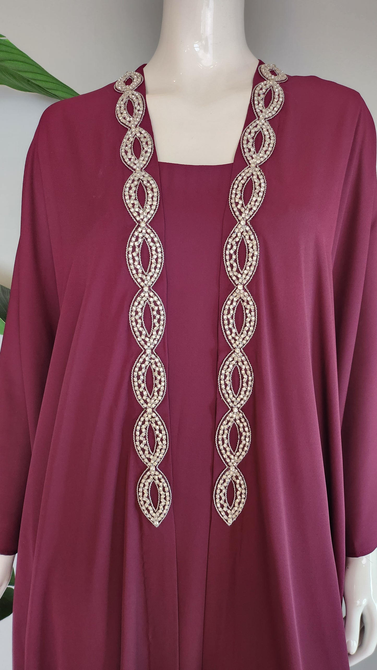 MARIA RAO - Purple Cape Silver