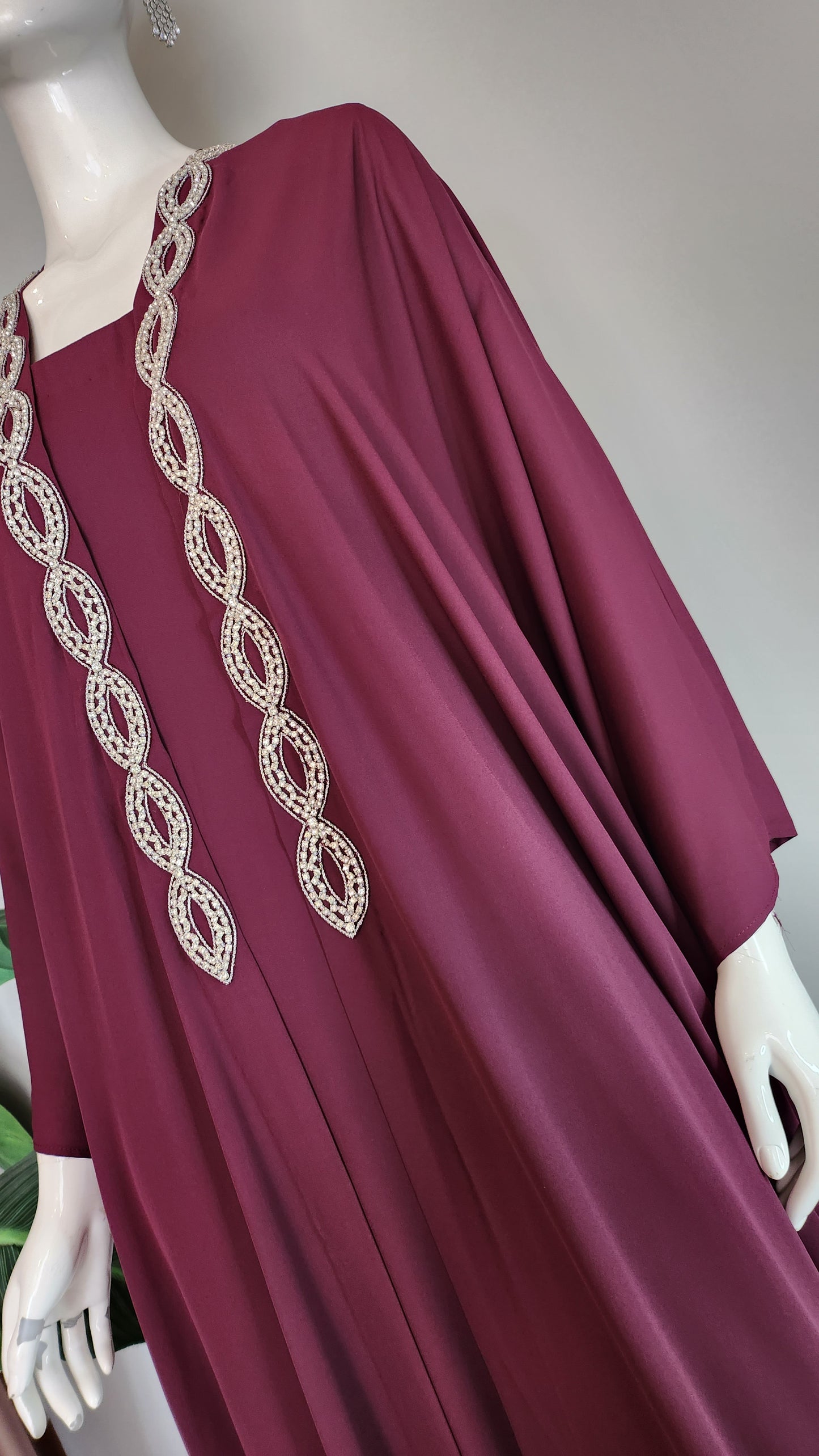 MARIA RAO - Purple Cape Silver