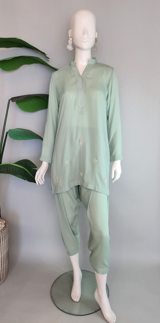 MAHOGANY - Ocean Green  with Silver