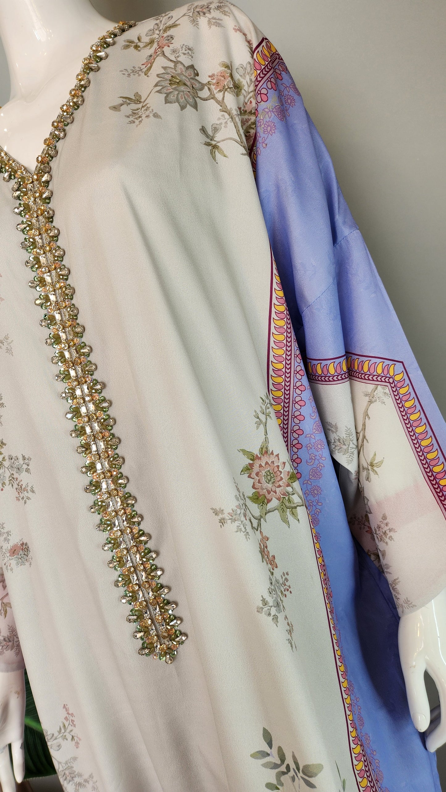 Mehak Yaqoob Couture - Printed Kaftan