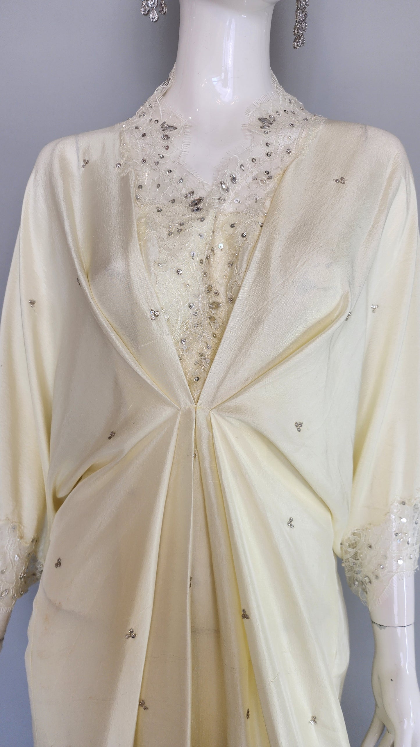 UMA DARA - Jasmine in Lime Yellow Color