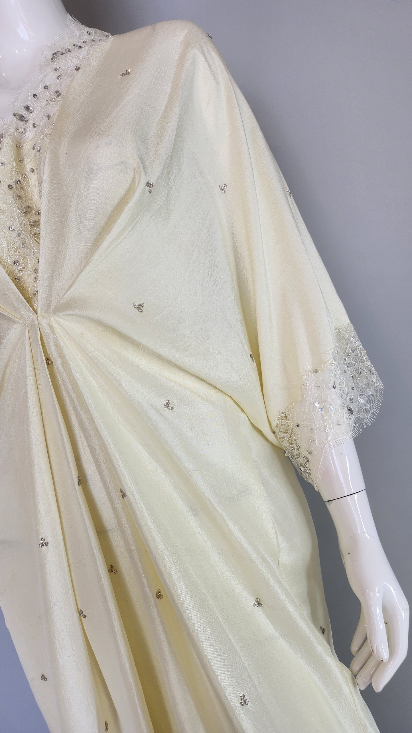 UMA DARA - Jasmine in Lime Yellow Color