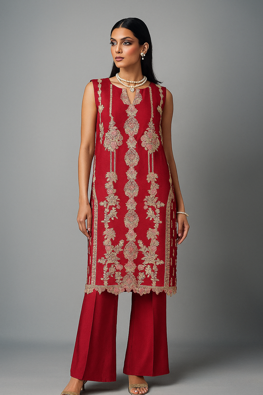 THREADS AND MOTIFS - Red Hue