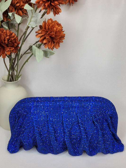 Dahlia by Sehar Zafar - Blue Stone Clutches