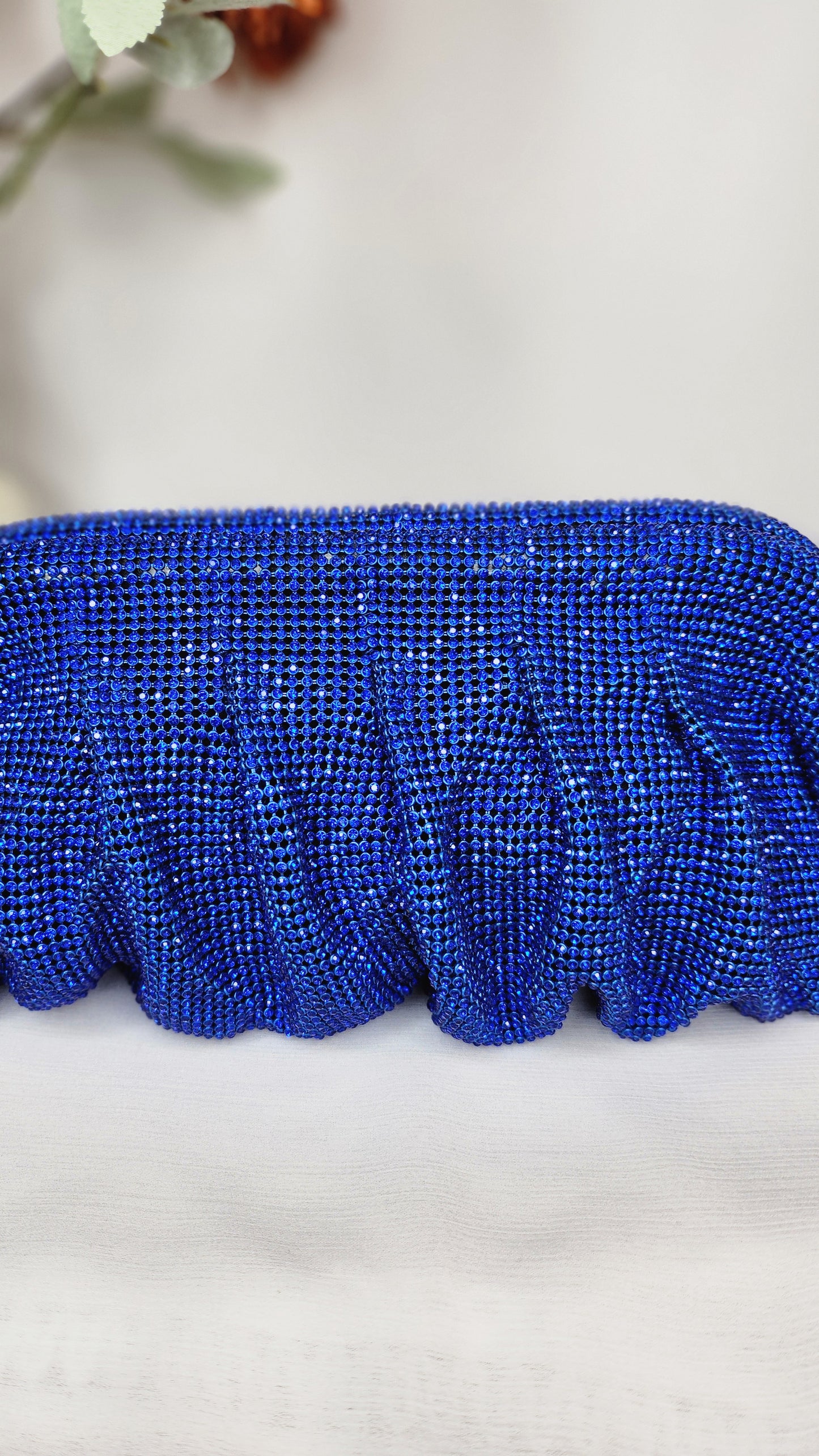 Dahlia by Sehar Zafar - Blue Stone Clutches
