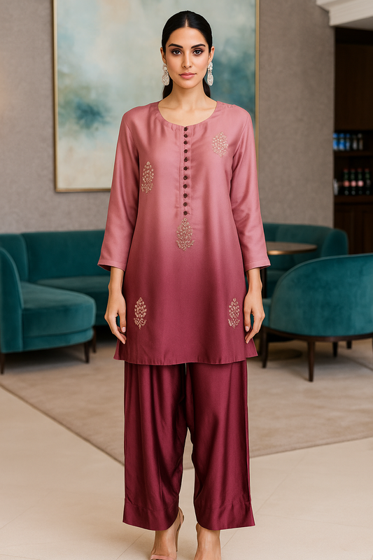 ASHJAIN SAFWAN -  Plum pink