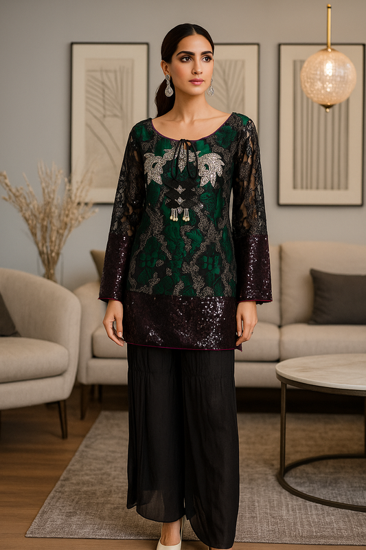 MARIA RAO - Black and Green
