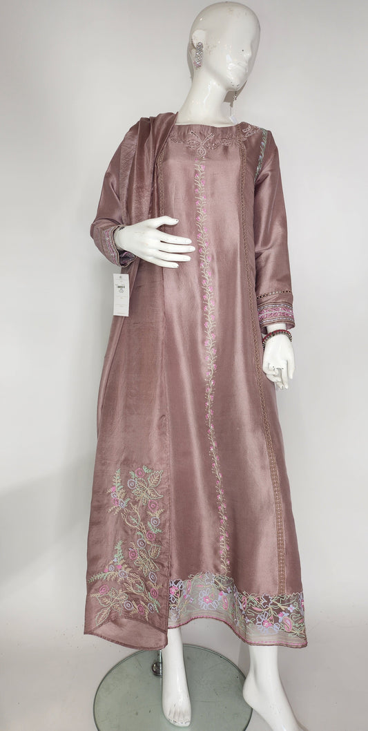 FARAH ZUBAIR - Deep Taupe Aari