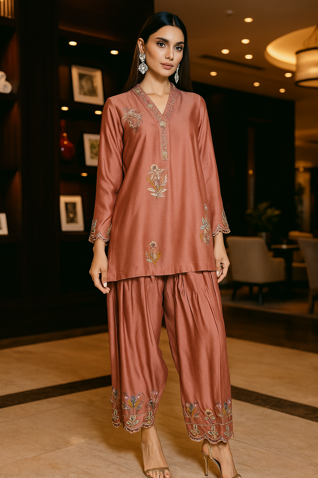 SEEMA IFTIKHAR - Tea Pink