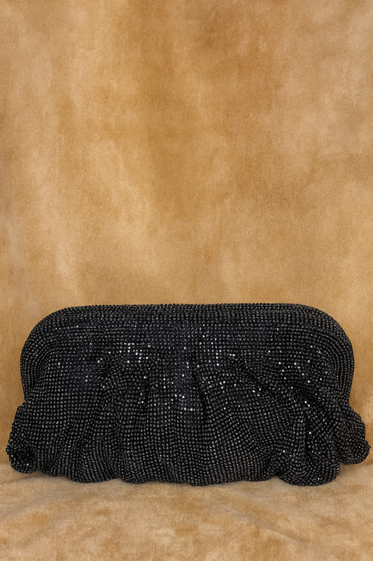 Dahlia by Sehar Zafar - Black Stone Clutches