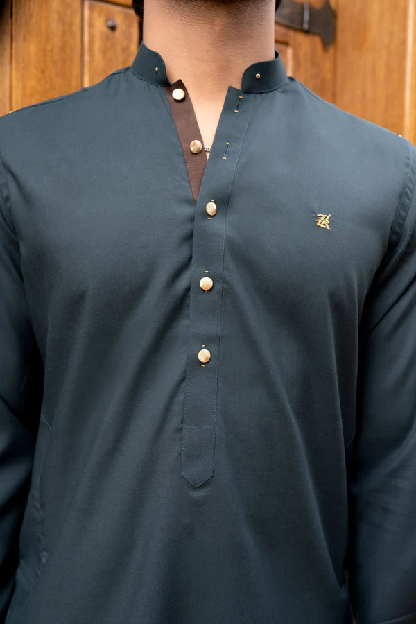 KUNZUL CHANNAR ( MENSWEAR ) - Teal Green