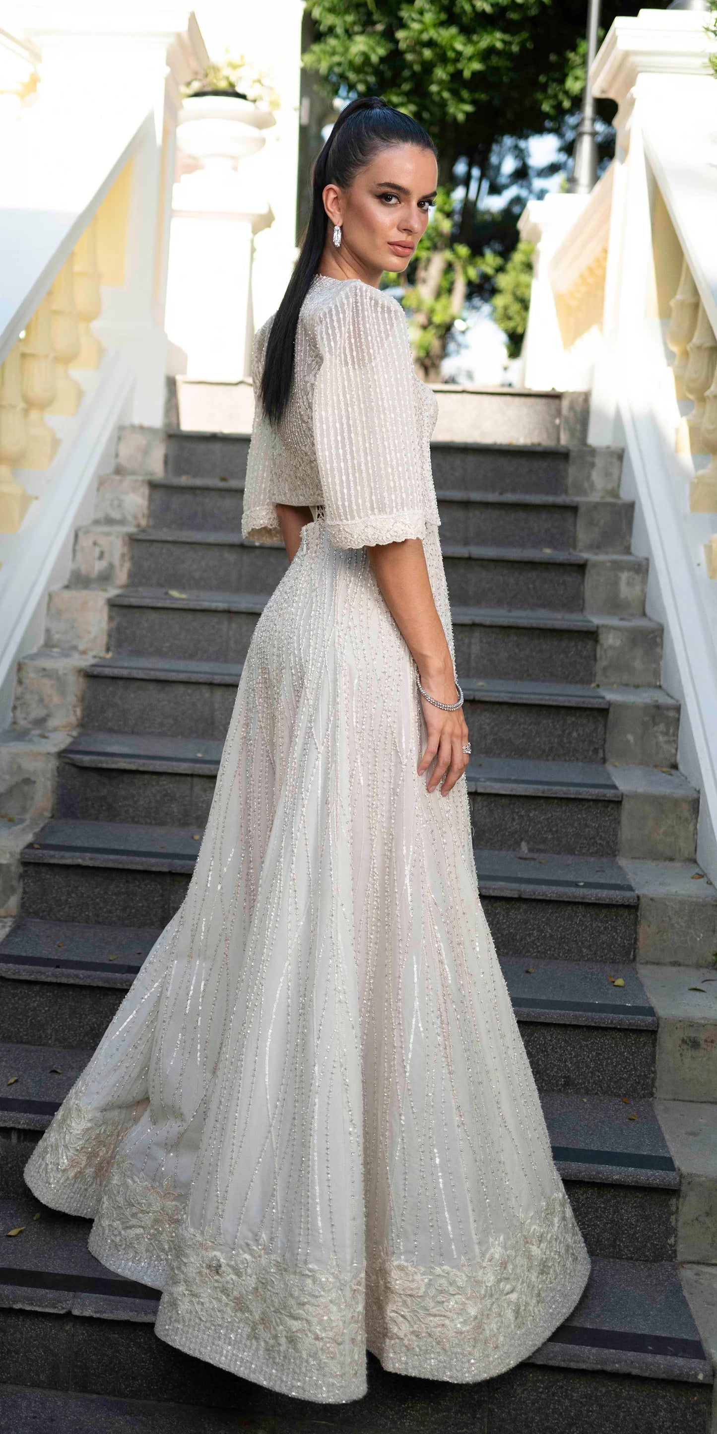 ERUM KHAN - Pearl Enchantment ( Made To Order )