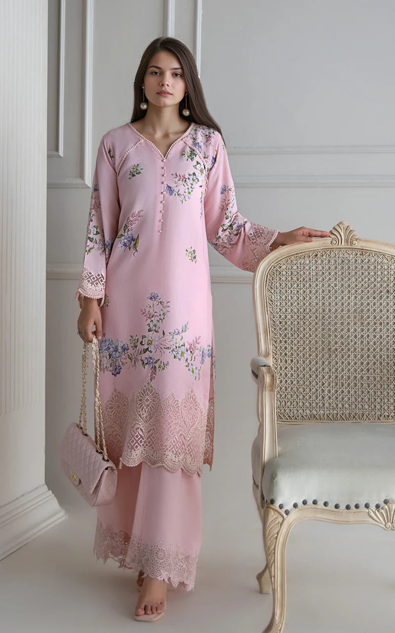 THREADS AND MOTIFS - Pink Printed