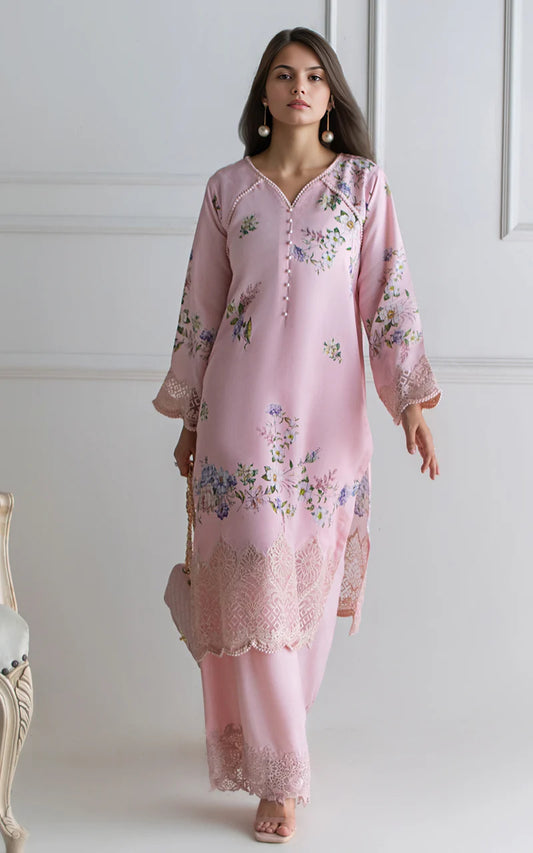 THREADS AND MOTIFS - Pink Printed