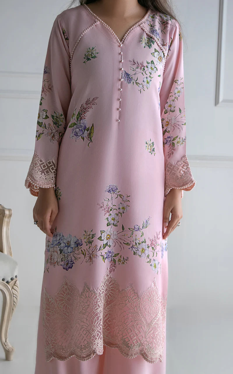 THREADS AND MOTIFS - Pink Printed