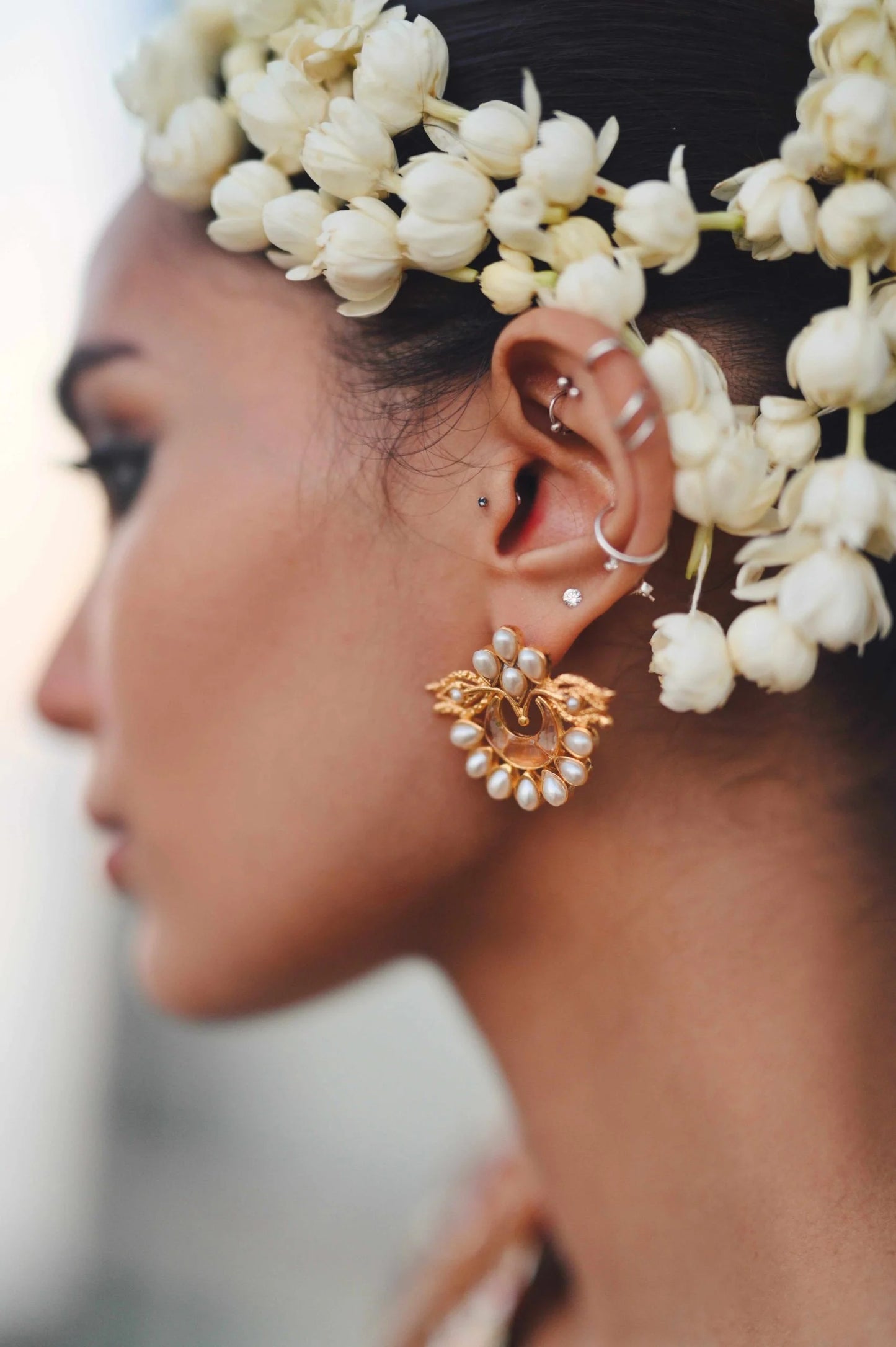 ESFIR - Bahar Tops Green Earring
