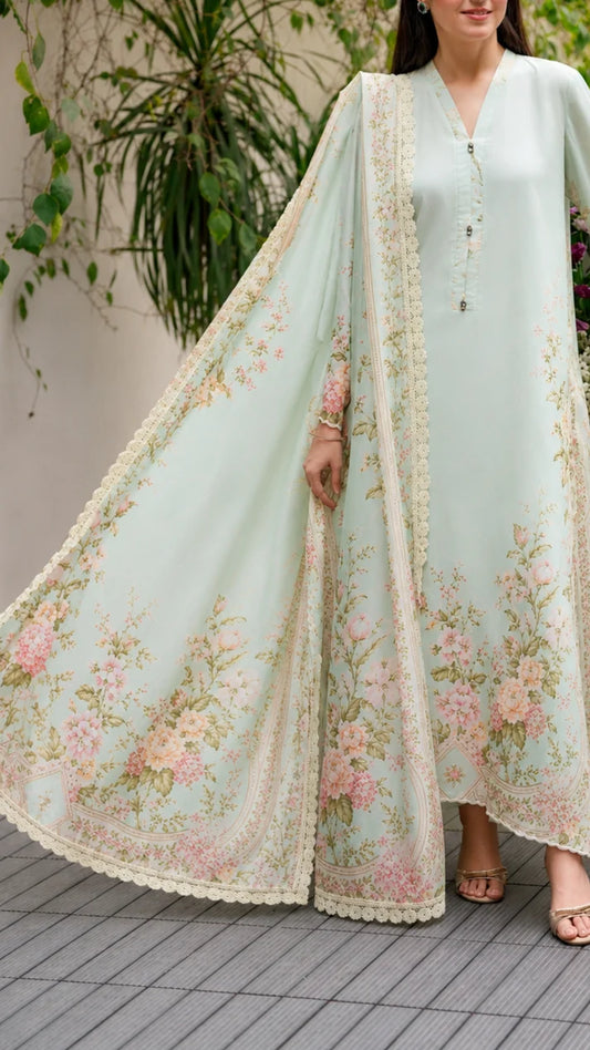 ZAH STUDIO-Zelia Set & Dupatta